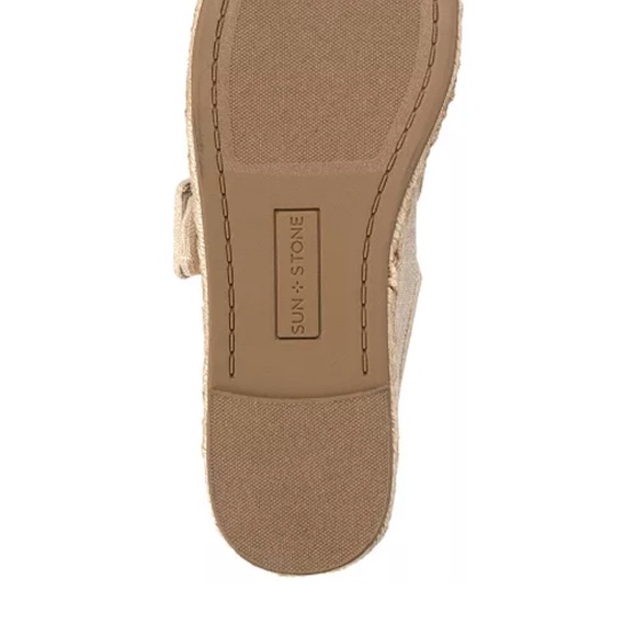 Womens Sun & Stone Poppyy Buckle Espadrille Mary Jane’s Size 9 - Picture 9 of 10